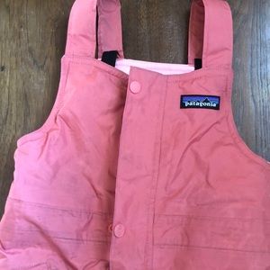 Patagonia Snowpile bibs, Size 3T